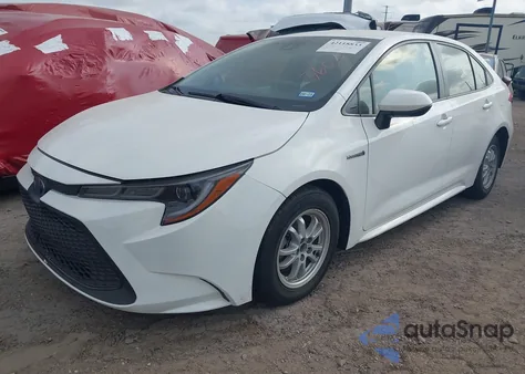 2021 Toyota Corolla Hybrid Le из США, поврежденный, VIN JTDEAMDE0MJ033399